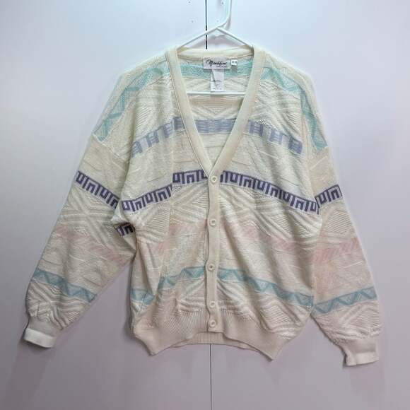 Mondissimo Sweaters - Mondissimo Made in Italy Vintage Knit Cardigan Sweater
